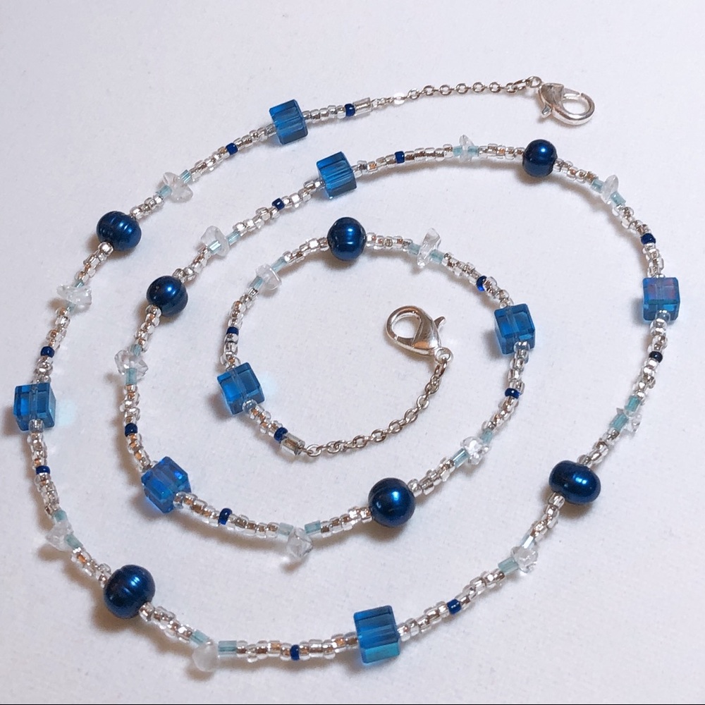 Hang Around Neck Chain Freshwater Pearl